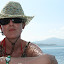 Me!  Complete with jaunty hat angle...don't think I'm happy with Steve taking close up pictures...