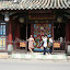 Lynette outside Quan Cong temple, built in 1653 and dedicated to the Highly regarded Chinese General.