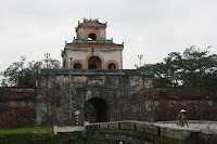 The south entrance through the first set of walls protecting the citadel.