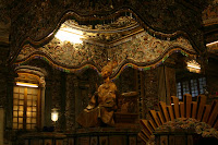 A life size statue of Emporer Kha Dinh himself, our guide mentioned their general consesus is that he must have been gay, as he only had one son.