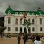A beautiful old building in the main square of Zipaquira.