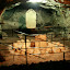 This room holds the helmets of all the miners who died in the cathedral's construction, which was between 1992 and 1995. They achieved a monumental feat in only three years!