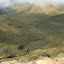 And then the clouds cleared again, and we could see where we'd come from!