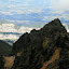 There's Quito in the background, and the lower of the two peaks in front of us.