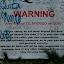 Helpfully we saw this sign on the way down, again saying that go past this point; you're screwed. Awesome hike.