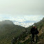 The mountains stretched for miles around and proved great motivation.