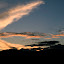 Sitting back at the hostel, watching the sunset - absolutely gorgeous