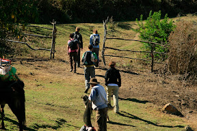 Off we head, this time its nothing but downhill all the way... that certainly doesn't mean its easy!