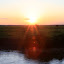 The view of the sunset from the bar, you keep expecting the Big Four to sprint across the view.