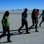 The Reservoir Dogs slowly walked across the neverending salt, compliementing each other on their new Alpaca attire.