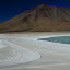 The borax beach makes a photo friendly replacement for a sandy beach - but it is crap for making castles.