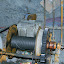 The winch that pulls up their hauls from the depths. On the right, some rum and coke for while they wait.