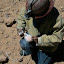 After much cajoling, our guide was convinced to set off some dynamite for us.