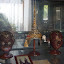 Some of the wonderfully odd masks in the Arts &amp; Games section.
