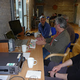 © Sarah Pitt: Folly Farm Conference Centre. FinalCutPro Editing Station and Editor, Martin Elsbury &ndash; 02-May-2009