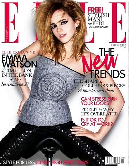 รูปภาพ แฟชั่น Emma Watson จากนิตยสาร Elle Uk