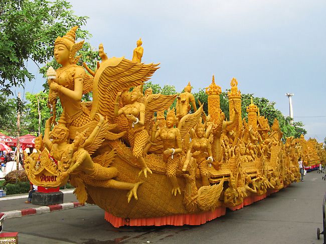 รูปภาพ ประเพณี งานวัน เข้าพรรษา ของไทย Part 2