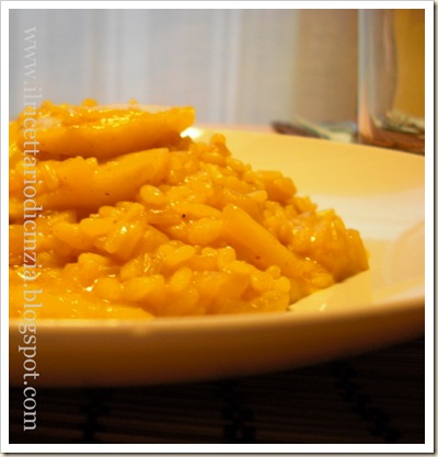 Risotto alle mele e curry