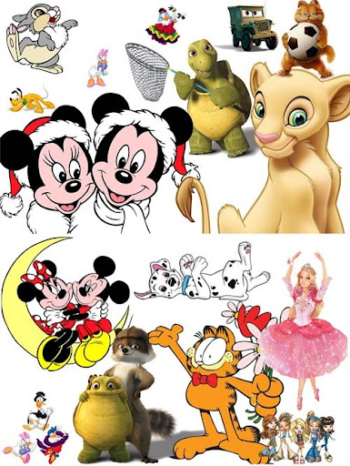 Heroes of Disnejivsky Cartoon Films - PSD nicegfx.com