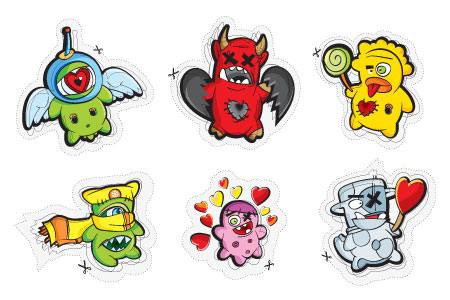 Monsters Vector