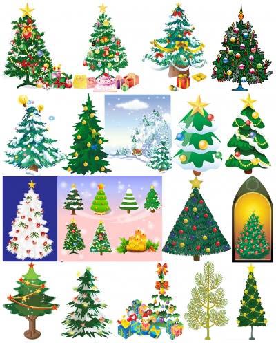 Christmas Tree in vector nicegfx.com