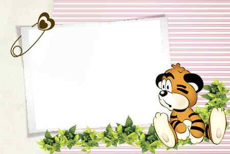 Frame - Little tiger nicegfx.com