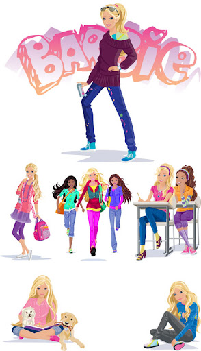 Barbie Girls - Stock Vectors nicegfx.com