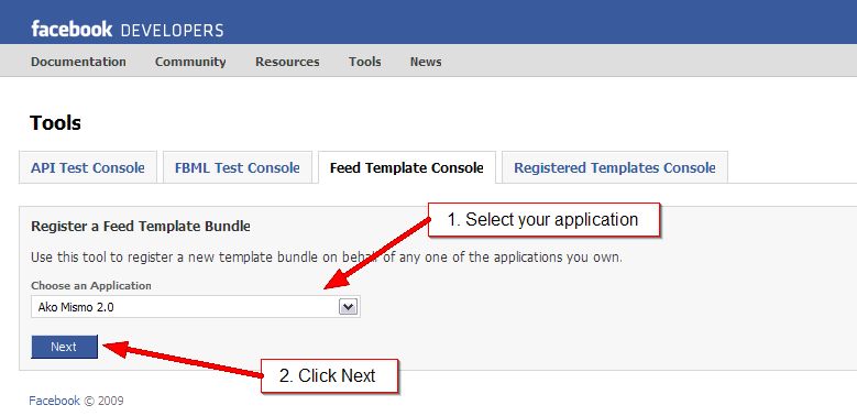 Facebook Home Template