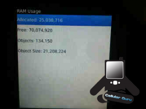 Clamshell RAM 300x224 Photo appearance BlackBerry 9670