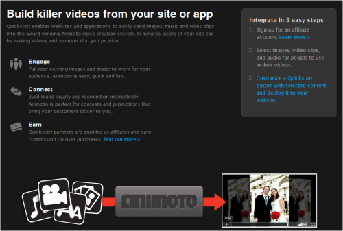 animoto2 They Animoto Opens API, Interested?