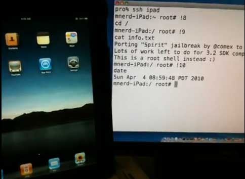 iPadjailbroken Apple iPad has been successfully jailbreak