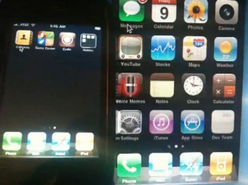 iPhone OS 4.0 Jailbroken e1271035663992 Video: Jailbreak Apples iPhone OS 4.0