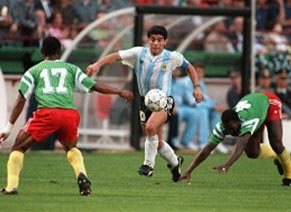 argenvskamerun Opening World Cup history