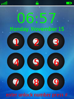 mazelock mazelock1 Free Download Maze Lock: Lock the keypad with a combination of numbers in Nokia s60v3