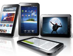 galaxy-tab galaxy tab Android Applications, One button Upgrade in the Galaxy Tab