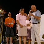 Durango Mexico Stadium Crusade Larry taking woman's testimony 2.jpg