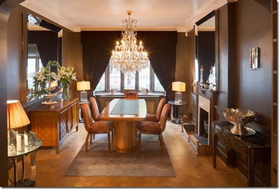 Casa de Valentina - via ShootFactory - 2 estilos na mesma casa em Londres - sala de jantar Casa de Valentina - via ShootFactory - 2 estilos na mesma casa em Londres - sala de jantar