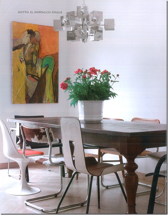 Casa de Valentina - via Marie Claire - cadeiras diferentes Casa de Valentina - via Marie Claire - cadeiras diferentes