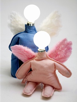 Casa de Valentina - luminárias anjos