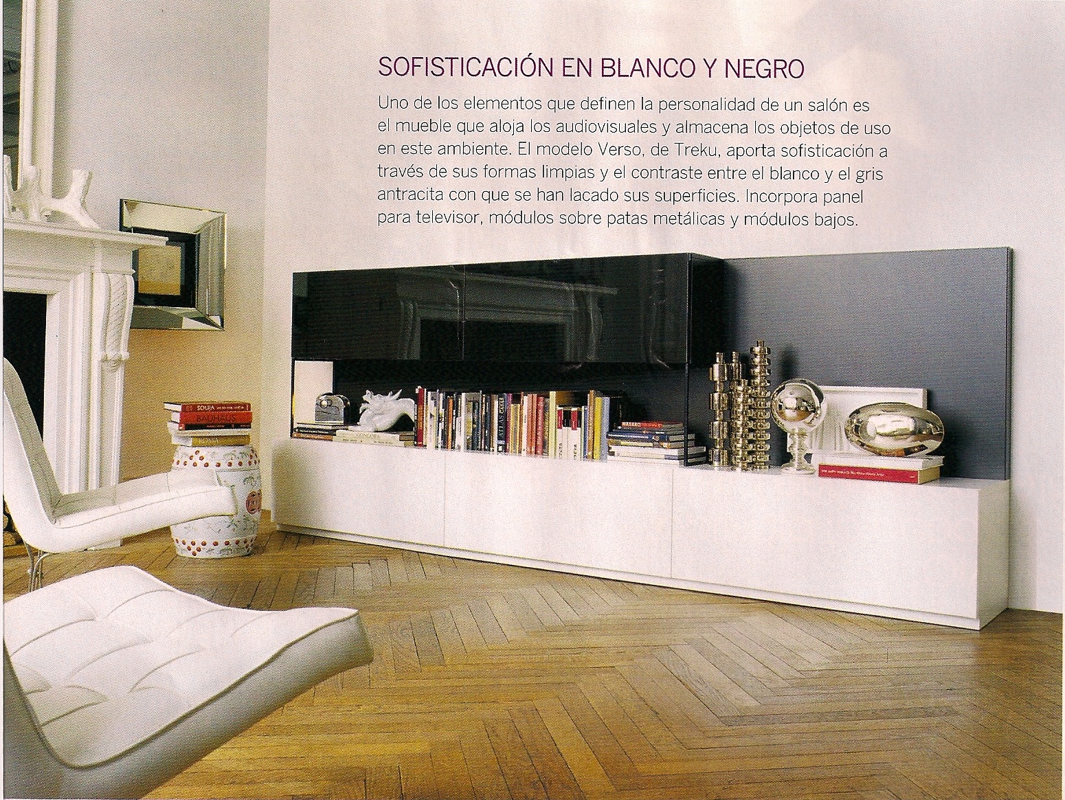 [Casa de Valentina - via Arquitectura y Diseño -  móvel branco e preto[7].jpg]