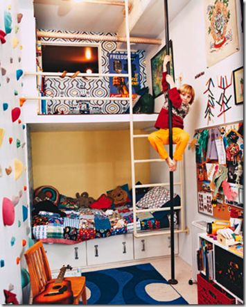 Casa de Valentina - via Flickr ohh food - quarto de criança