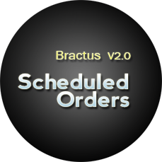 Courier software scheduled orders