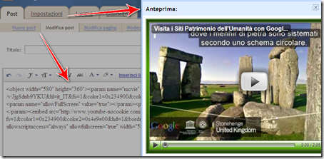 video youtube dentro post blogger video youtube dentro post blogger