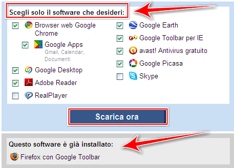 [come scaricare software gratis software google picasa earth chrome desktop[4].png]