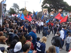 Desfile del 17 de Agosto en Mar de Ajó