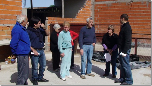 Juan Pablo de Jesús recorre el Centro de Jubilados La Amistad