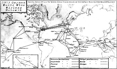 The Telefunken Company World Broadcast Map-Sheva Apelbaum