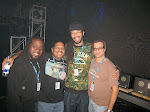 With Ian, Kerri and Rob.