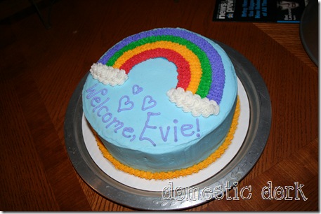 Wilton cake decorating class rainbow