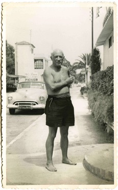 Pablo Picasso em Golf-Juan, Agosto de 1951